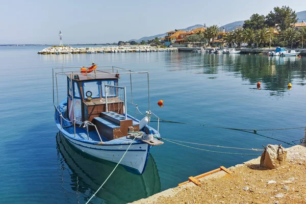 Porto di Skala Sotiros, isola di Taso, Macedonia orientale e Tracia — Foto Stock