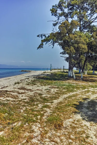 Playa de Ormos Prinou, Isla de Tasos, Macedonia Oriental y Tracia — Foto de Stock