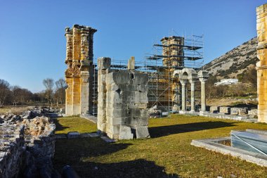 Antik Philippi, Doğu Makedonya ve Trakya arkeolojik alanda Bazilikası