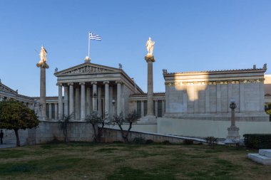 Panoramik Atina Akademisi, Attika