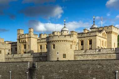Londra, İngiltere - 15 Haziran 2016: Tarihi Tower, Londra, İngiltere,