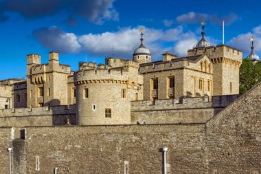 Londra, İngiltere - 15 Haziran 2016: Tarihi Tower, Londra, İngiltere