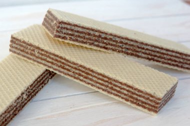 Çikolatalı gofret, natürmort