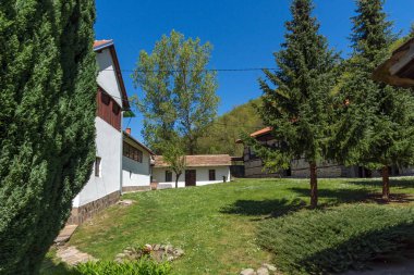 Panoramik Temski Manastırı St George, Sırbistan