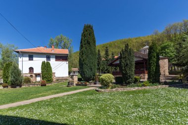 Panoramik Temski Manastırı St George, Sırbistan