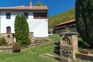 Panoramik Temski Manastırı St George, Sırbistan