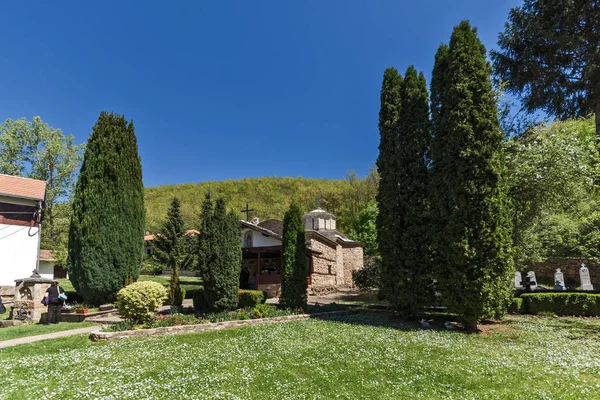 Panoramisch uitzicht van Temski klooster St. George, Republiek Servië — Stockfoto