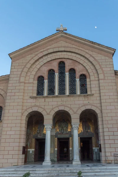 Adembenemend uitzicht op de kathedraal van Sint Dionysios in Zakynthos stad — Stockfoto