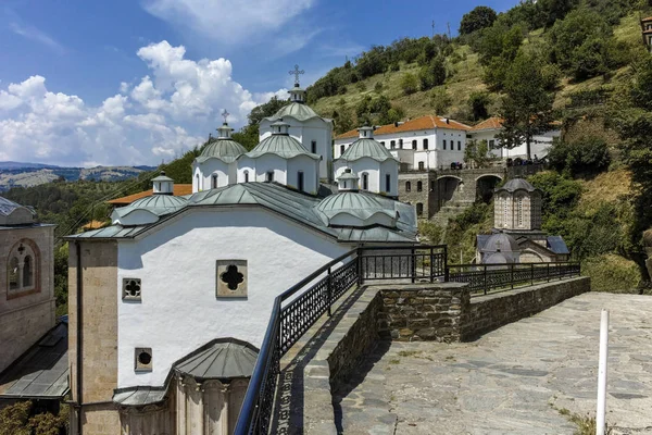 Edifício medieval no Mosteiro São Joaquim de Osogovo, República da Macedônia — Fotografia de Stock
