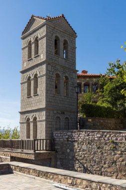 Meteora, Thessaly kutsal Varlaam Manastırı iç görünümü