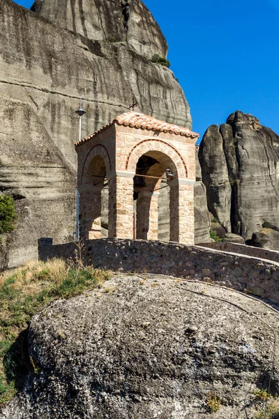 Orthodox Monastery of St. Nicholas Anapausas in Meteora, Thessaly — Stock Photo, Image