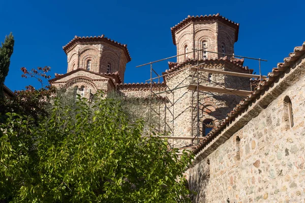 Binnen mening van heilige klooster van Varlaam in Meteora, Thessalië — Stockfoto
