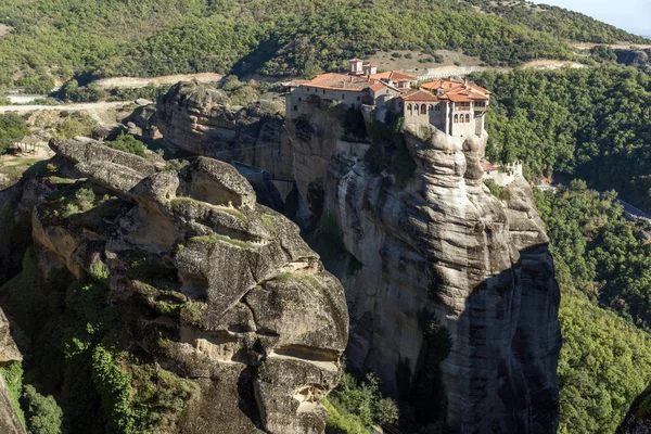 Outside view of Holy Monastery of Varlaam in Meteora, Thessaly