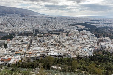 Atina Lycabettus Hill şaşırtıcı Panorama