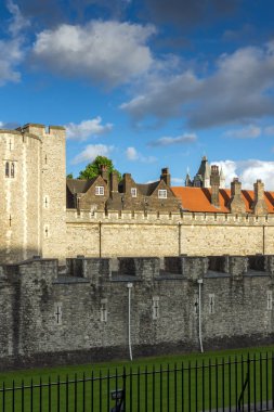 Londra, İngiltere - 15 Haziran 2016: Tarihi Tower, Londra, İngiltere