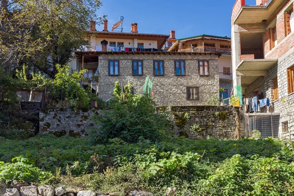 Metsovo, Epirus, Grekland - oktober 19 2013: Panoramautsikt över byn Metsovo, Grekland — Stockfoto