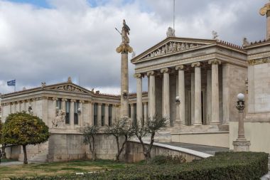 Panoramik Atina Akademisi, Attika