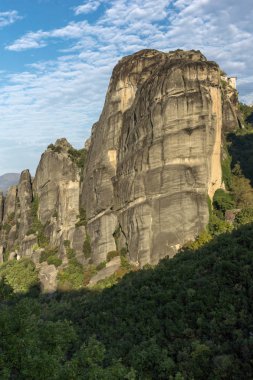 Meteora, Thessaly yakınındaki kayaların oluşumu