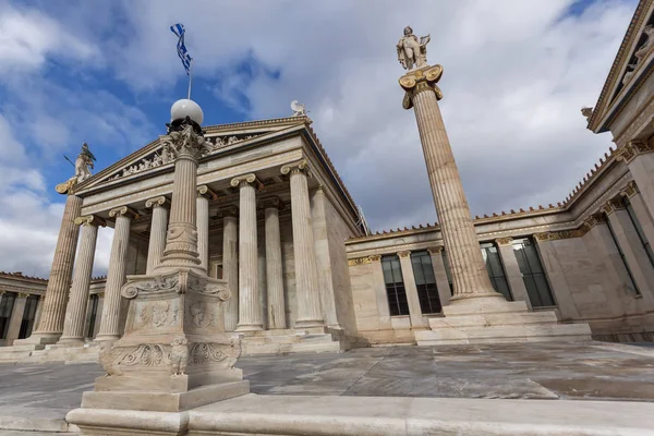 Πανοραμική άποψη της Ακαδημίας Αθηνών, Αττική — Φωτογραφία Αρχείου