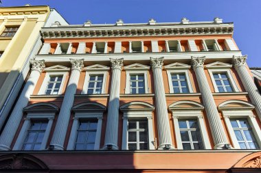Plovdiv, Bulgaristan - 2 Ocak 2017: Knyaz Alexander ben şehir Plovdiv içinde Sokak