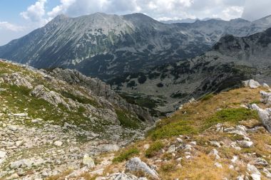 Banderitsa geçişi, Pirin Dağı üzerinden şaşırtıcı Panorama