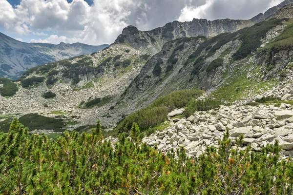 Amazing Panorama from Banderitsa pass, Pirin Mountain — Stock Photo, Image
