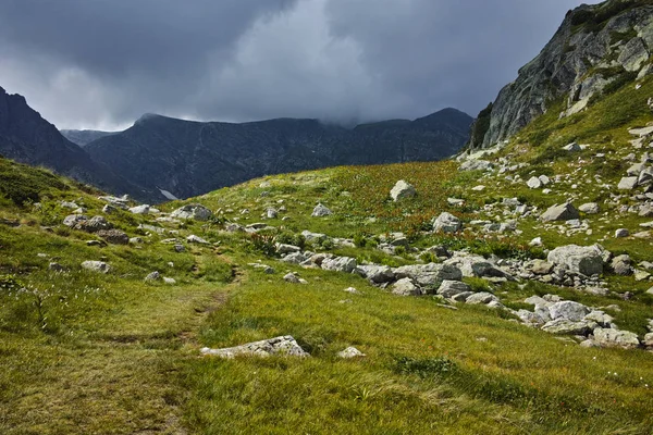 Csodálatos táj, a hét Rila-tavak — Stock Fotó