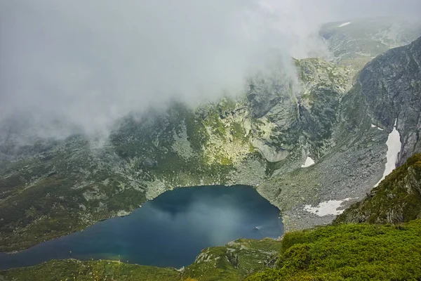 Panorama luar biasa dari Danau Kembar, Tujuh Danau Rila — Stok Foto