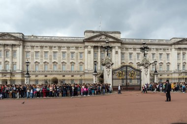 Londra, İngiltere - 17 Haziran 2016: Buckingham Sarayı Londra