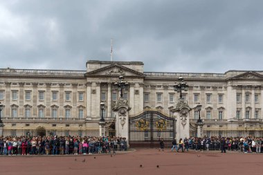Londra, İngiltere - 17 Haziran 2016: Buckingham Sarayı Londra