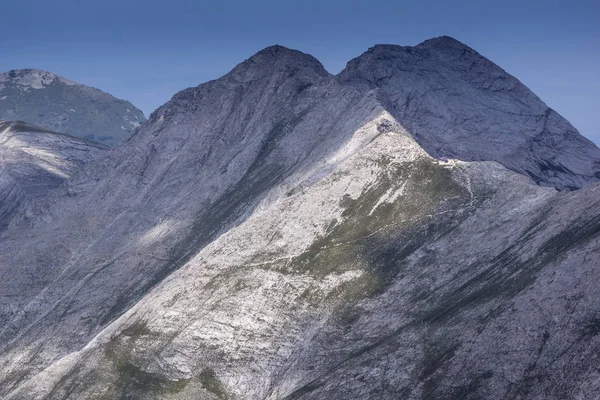 Wspaniałą panoramę z Vihren szczyt, góry Pirin — Zdjęcie stockowe