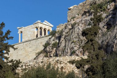 Anıtsal ağ geçidi Propylaea Acropolis Atina, Yunanistan