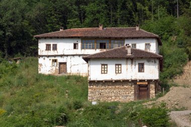 Panoramik Ortaçağ Sukovo Manastırı varsayım, Meryem Ana