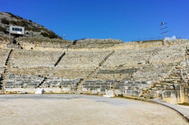 Philippi, Doğu Makedonya ve Trakya arkeolojik alanda antik tiyatro kalıntıları,