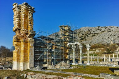 Antik Philippi, Doğu Makedonya ve Trakya arkeolojik alanda Bazilikası