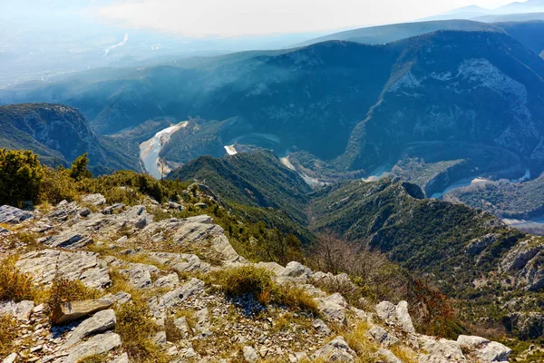 Nestos ущелині біля міста Ксанті, Східна Македонія та Фракія — стокове фото
