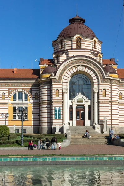 SOFIA, BULGARIA - APRIL 1, 2017: Central Mineral Bath - History Museum of Sofia — Stock Photo, Image