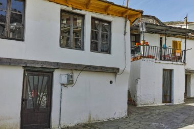 Eski ev ve ahşap yüzyıllarda Panagia Köyü, Thassos Adası