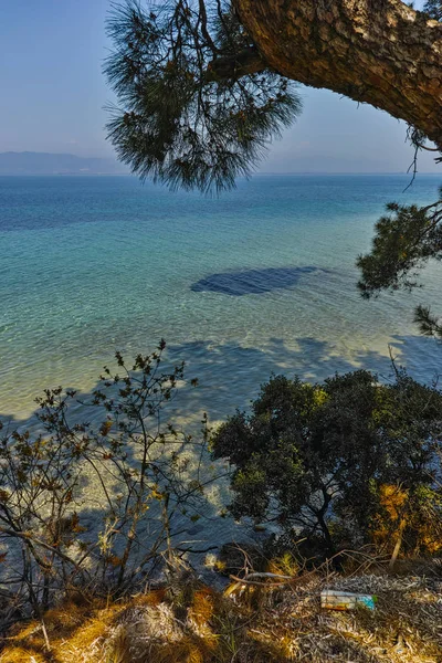 Καταπληκτική θέα στην παραλία σε Θάσος, Ανατολικής Μακεδονίας και Θράκης — Φωτογραφία Αρχείου