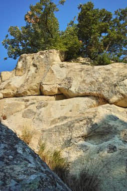 Görünüm Perperikon, Bulgaristan Trakya antik kenti şaşırtıcı
