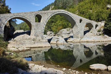 Şeytan'ın Köprüsü, Rodop dağ ve Arda Nehri, Bulgaristan muhteşem görünümü 
