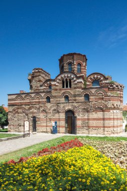 Nessebar, Bulgaristan - 30 Temmuz 2014: kilise İsa Pantokrator Nessebar kasaba, Burgaz bölge