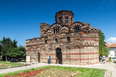 Nessebar, Bulgaristan - 30 Temmuz 2014: kilise İsa Pantokrator Nessebar kasaba, Burgaz bölge