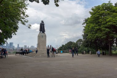 Londra - 17 Haziran 2016: Greenwich, Londra Kraliyet Gözlemevi