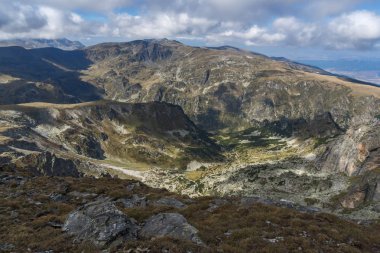 Malyovitsa tepe, Rila Dağı üzerinden muhteşem manzara,