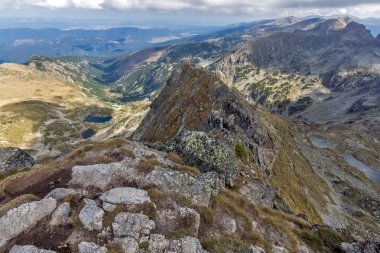 Malyovitsa tepe, Rila Dağı üzerinden muhteşem manzara,