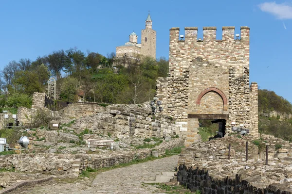 벨 리코 타 르노 보 불가리아-9 4 월 2017: 두 번째 불가리아 제국 중세 요새 Tsarevets의 수도의 유적 — 스톡 사진