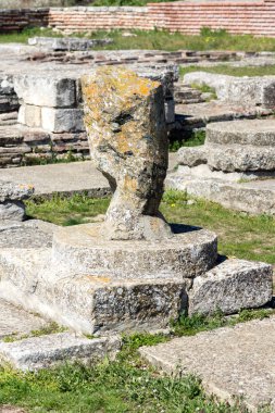 İlk Bulgar İmparatorluğu Ortaçağ Kalesi Pliska, Bulgaristan başkenti kalıntıları