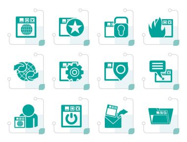 Siyah Internet, Web sitesi ve güvenlik simgeleri