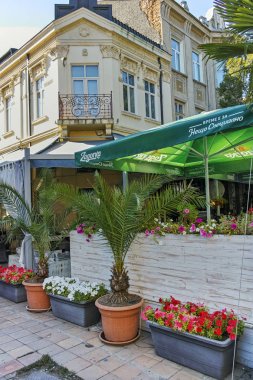 Plevne, Bulgaristan - 20 Eylül 2015: şehir Plevne sokakta Merkez